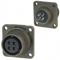 Amphenol Industrial Operations - MS3102E14S-2S - CONN RECEPT 4POS BOX MNT W/SCKT