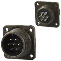 Amphenol Industrial Operations - MS3102E16S-1P - CONN RECEPT 7POS W/PIN SOLDER