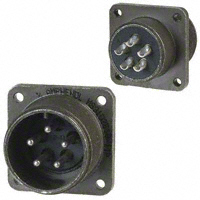 Amphenol Industrial Operations - MS3102E18-11P - CONN RECEPT 5POS BOX MNT W/PINS