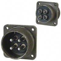 Amphenol Industrial Operations - MS3102E22-22P - CONN RECEPT 4POS BOX MNT W/PINS