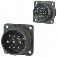 Amphenol Industrial Operations - MS3102R-24-11P - CONN RECEPT 9POS BOX MNT W/PINS