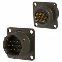 Amphenol Industrial Operations - MS3112E-12-10P - CONN RECEPT 10POS W/PIN SOLDER