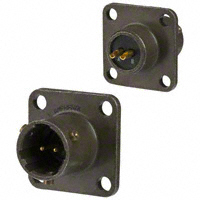 Amphenol Industrial Operations - MS3112E8-2P - CONN RECEPT 2POS W/PINS SOLDER