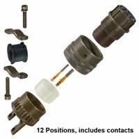 Amphenol Industrial Operations - MS3126F-14-12S - CONN PLUG 12POS W/SOCKET CRIMP