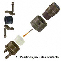 Amphenol Industrial Operations - MS3126F-14-18S - CONN PLUG 18POS W/SOCKET CRIMP