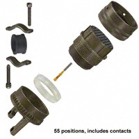 Amphenol Industrial Operations - MS3126F-22-55S - CONN PLUG 55POS W/SOCKET CRIMP