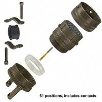 Amphenol Industrial Operations - MS3126F-24-61S - CONN PLUG 61POS W/SOCKET CRIMP