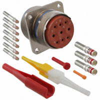 Amphenol Aerospace Operations - MS3450L24-11S - CONN RCPT 9POS WALL MNT W/SCKT