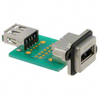 Amphenol Commercial Products - MUSB-A311-30 - CONN RCPT USB TO USB SGL STD