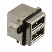 Amphenol Commercial Products - MUSBC111M0 - RUGGED USB-A STACKED
