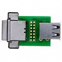 Amphenol Commercial Products - MUSB-C311-30 - CONN RCPT USB TO USB STACKED STD