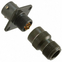 Amphenol Industrial Operations - PT00A-8-4P - CONN RCPT 4 POS WALL MNT W/PINS