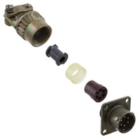 Amphenol Industrial Operations - PT00E-10-6P(SR) - CONN RCPT 6 POS WALL MNT W/PINS