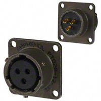Amphenol Industrial Operations - PT02A-12-3S - CONN RECEPT 3POS W/SOCKET SOLDER