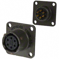 Amphenol Industrial Operations - PT02E-10-6S(025) - CONN RECEPT 6POS W/SOCKET SOLDER
