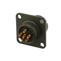 Amphenol Industrial Operations - PT02E-10-98S - CONN RCPT 6 POS BOX MNT W/SCKT