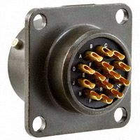 Amphenol Industrial Operations - PT02E-12-14S - CONN RCPT 14 POS BOX MNT W/SCKT