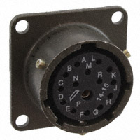 Amphenol Industrial Operations - PT02E-14-15S - CONN RCPT 15 POS BOX MNT W/SCKT