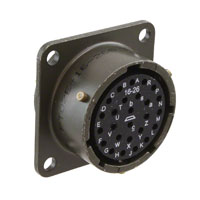 Amphenol Industrial Operations - PT02E-16-26S - CONN RCPT 26 POS BOX MNT W/SCKT