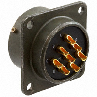 Amphenol Industrial Operations - PT02E-16-8P - CONN RCPT 8 POS BOX MNT W/PINS