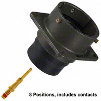 Amphenol Industrial Operations - PT02SE-16-8P(025) - CONN RECEPT 8POS W/PINS CRIMP