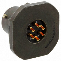 Amphenol Industrial Operations - PT07A-10-6S - CONN RCPT 6 POS JAM NUT W/SCKT