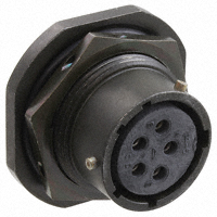 Amphenol Industrial Operations - PT07A-14-5S - CONN RCPT 5 POS JAM NUT W/SCKT