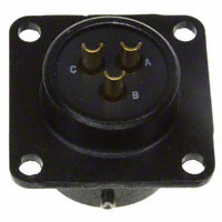 Amphenol Industrial Operations - PT02A-12-3S(025) - CONN RECEPT 3POS W/SOCKET SOLDER
