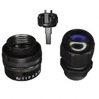 Amphenol PCD - RJ11F6B - CONN MOD PLUG HSG RJ11 BLACK