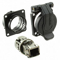 Amphenol PCD - RJF21ZNSCC - CONN MOD JACK 8P8C VERT UNSHLD