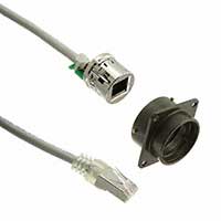 Amphenol PCD - RJF22G05100BTX - CABLE MOD 8P8C JACK-PLUG 1.64'