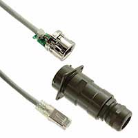 Amphenol PCD - RJF2PEM2G05100BTX - RJ FIELD SQ.FLANGE RECEPT METAL