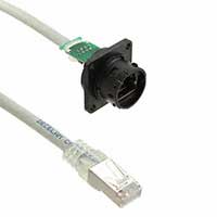 Amphenol PCD - RJF5442205100BTX - CONN RECEPT SQ FLANGE W/.5M CORD