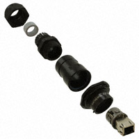 Amphenol PCD - RJF7PEM1B - CONN MOD COUPLER 8P8C TO 8P8C