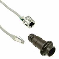 Amphenol PCD - RJF7PEM2G05100BTX - CABLE MOD 8P8C JACK-PLUG 1.64'
