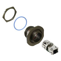 Amphenol PCD - RJFTV71G - CONN MOD COUPLER 8P8C TO 8P8C