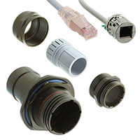 Amphenol PCD - RJFTV7PEM2G10100BTX - RJF TV FIELD THREADED JAM NUT RE