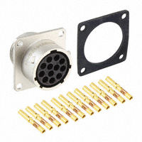 Amphenol Sine Systems Corp - RT001412SNH-K - CONN RCPT 12POS WALL MT SKTS KIT