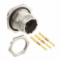 Amphenol Sine Systems Corp - RT07123PNH-K - CONN RCPT 3POS JAM NUT PIN KIT