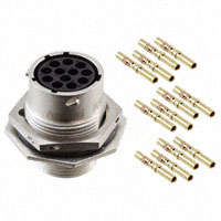 Amphenol Sine Systems Corp - RT071412SNH-K - CONN RCPT 12POS JAM NUT SKT KIT