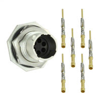 Amphenol Sine Systems Corp - RT0W7106PNH-K - CONN RCPT 6POS JAM NUT PIN KIT