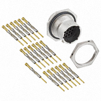 Amphenol Sine Systems Corp - RT0W71419PNH-K - CONN RCPT 19POS JAM NUT PIN KIT