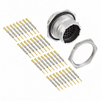 Amphenol Sine Systems Corp - RT0W71832PNH-K - CONN RCPT 32POS JAM NUT PIN KIT