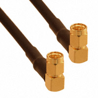 Amphenol RF Division - 135104-04-24.00 - CABLE SMA R/A PLUG-PLUG RG58 24"