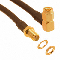 Amphenol RF Division - 135111-04-12.00 - CBL SMA R/A PLUG-JACK RG58 12"