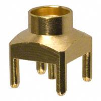 Amphenol RF Division - SMP-MSSB-PCT - CONN SMP RCPT STR 50 OHM PCB