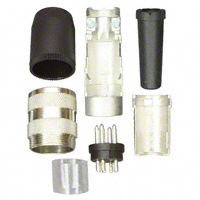 Amphenol Sine Systems Corp - T 3484 001 - CONN MALE 7POS INLINE MNT SILVER