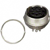 Amphenol Sine Systems Corp - T 3507 100 - CONN FMALE RCPT 8POS REAR PNL MT