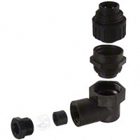 Amphenol Sine Systems Corp - T3108 081 - CONN CIR MALE RTANG 4POS CBL MNT