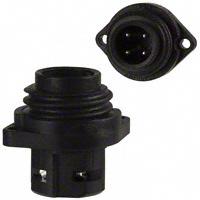 Amphenol Sine Systems Corp - T3110 000 - CONN CIR RCPT MALE 4POS PNL MNT